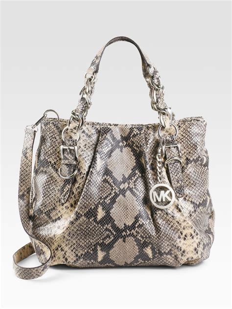 michael kors python crossbody bag|Michael Kors Python Crossbody Bags & Handbags for Women.